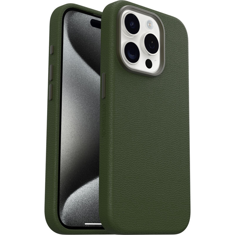 product image 1 - iPhone 15 Pro Case Symmetry Series Cactus Leather for MagSafe